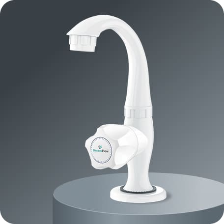 Swan Cock (Short Spout) With Flange