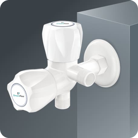 Two Way Angle Cock With Flange