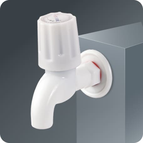 Turbo Bib Cock Short 15mm