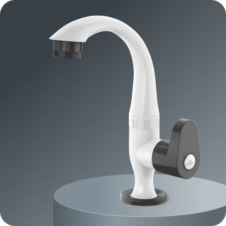 Swan Cock (Short Spout) With Flange