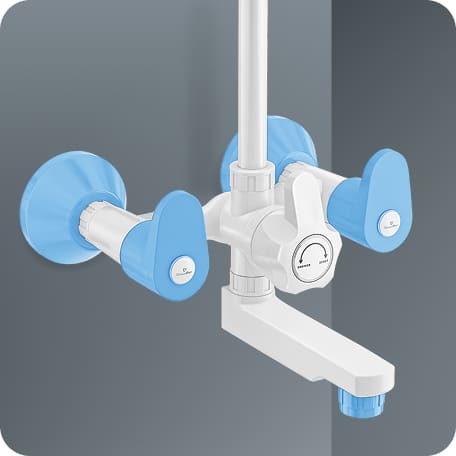 Wall Mixer with L-Bend