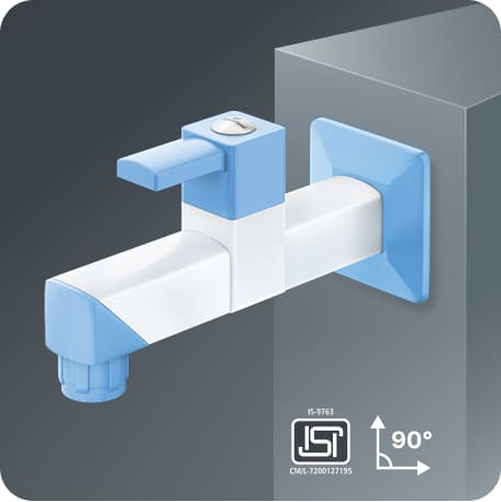 Bib Cock Long Body With Flange