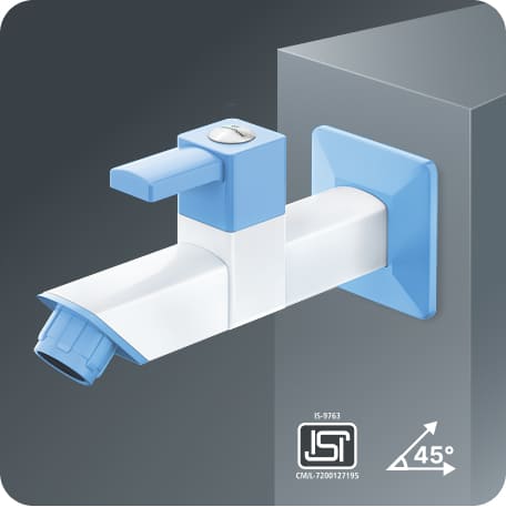 Bib Cock Long Body With Flange