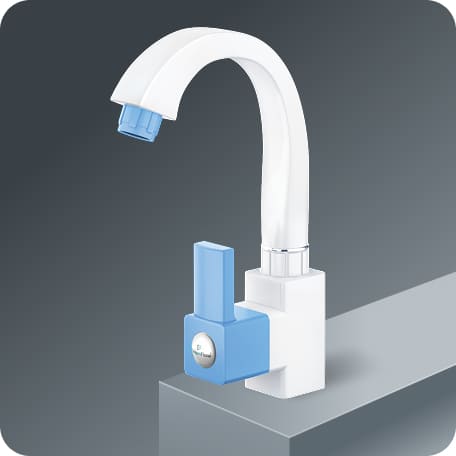 Swan Cock (Short Spout) With Flange