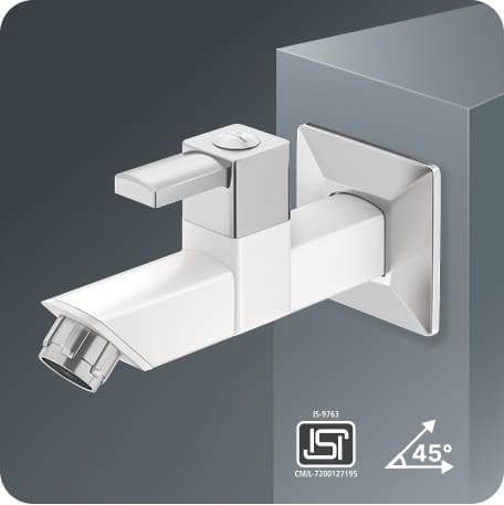 Bib Cock Long Body With Flange