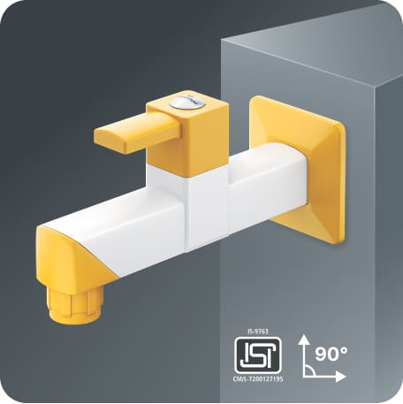 Bib Cock Long Body With Flange