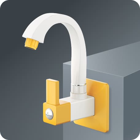 Sink Cock (Short Spout) With Flange