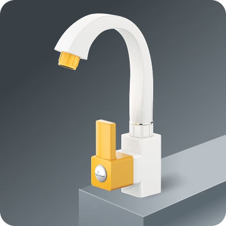 Swan Cock (Short Spout) With Flange