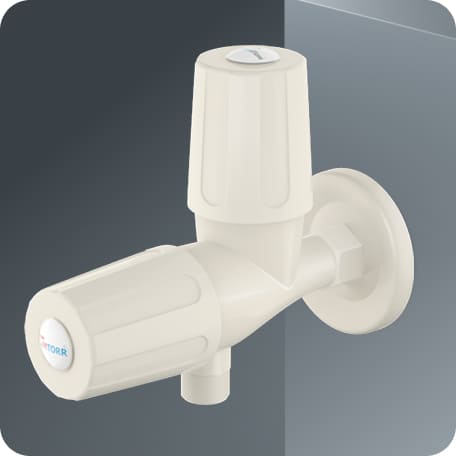 Two Way Angle Cock With Flange