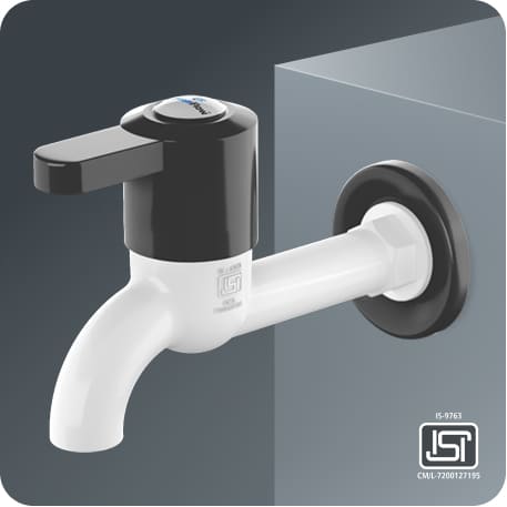 Bib Cock Long Body With Flange