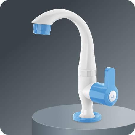 Swan Cock (Short Spout) With Flange