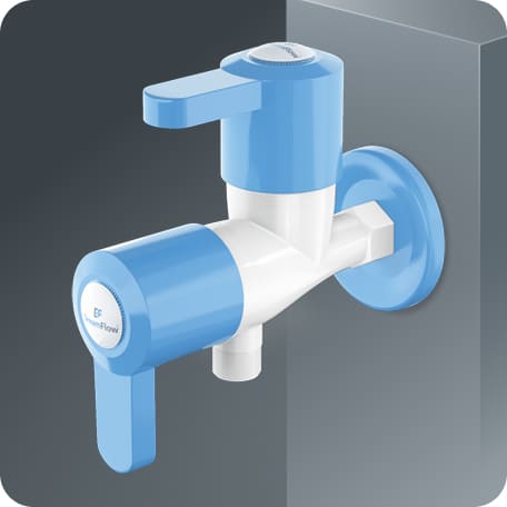 Two Way Angle Cock With Flange