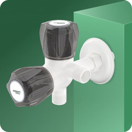 Two Way Angle Cock With Flange