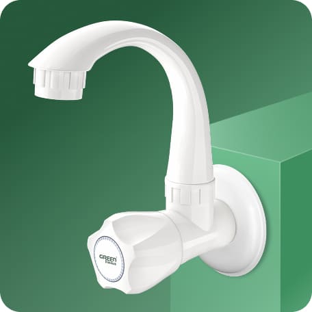 Sink Cock (Short Spout) With Flange