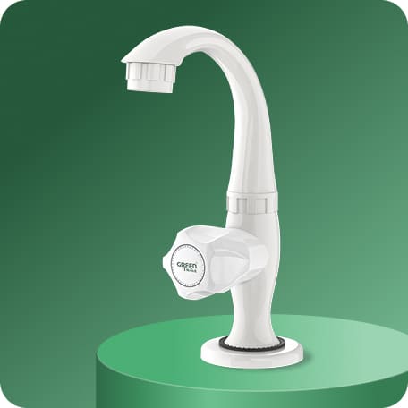 Swan Cock (Short Spout) With Flange