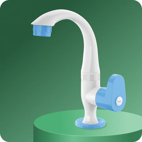 Swan Cock (Short Spout) With Flange