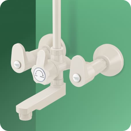 Wall Mixer with L-Bend