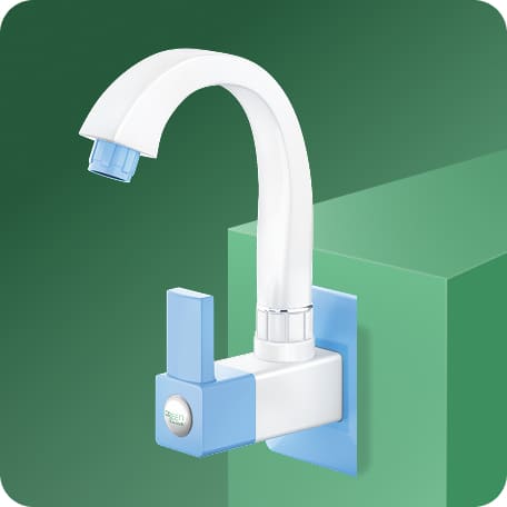 Sink Cock (Short Spout) With Flange