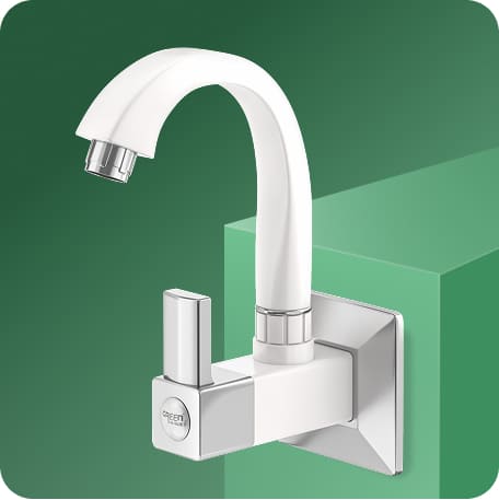 Sink Cock (Short Spout) With Flange