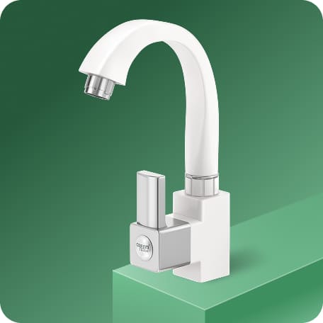 Swan Cock (Short Spout) With Flange