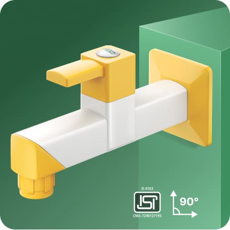 Bib Cock Long Body With Flange