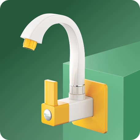 Sink Cock (Short Spout) With Flange