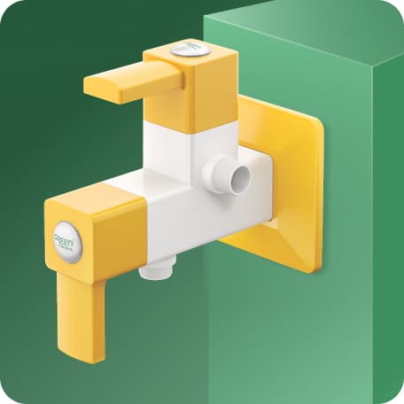 Two Way Angle Cock With Flange