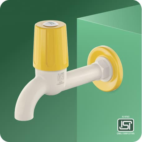 Bib Cock Long Body With Flange