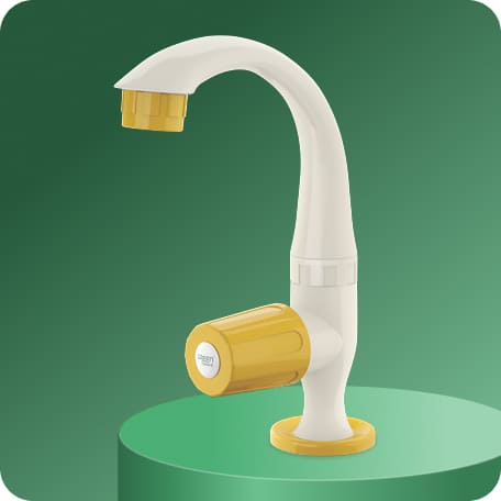 Swan Cock (Short Spout) With Flange