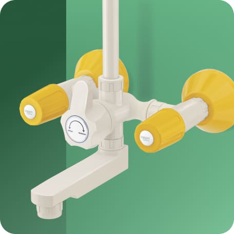 Wall Mixer with L-Bend