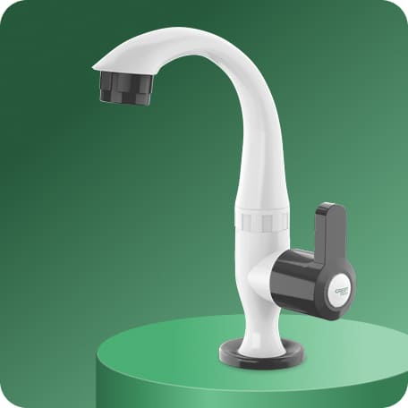 Swan Cock (Short Spout) With Flange