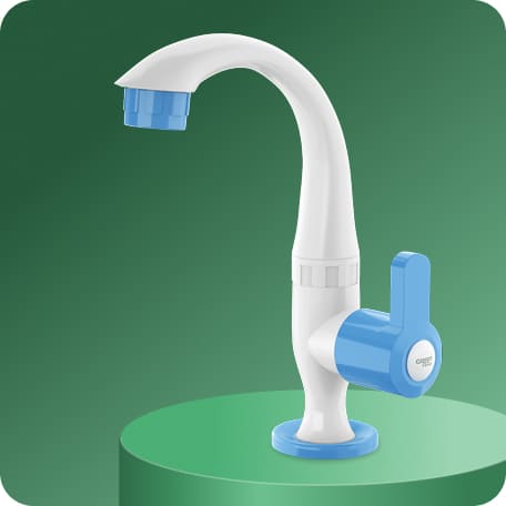 Swan Cock (Short Spout) With Flange