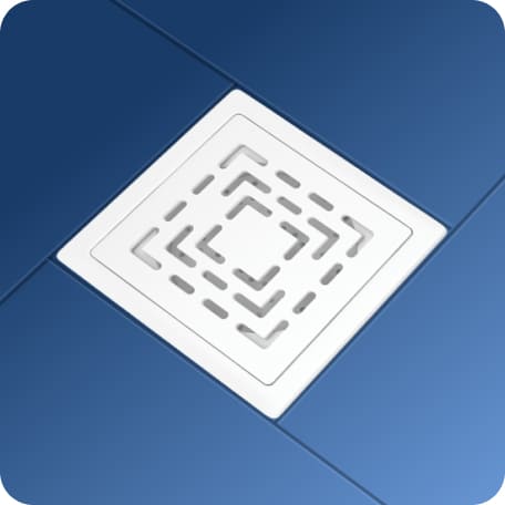 Square Corner Floor Trap