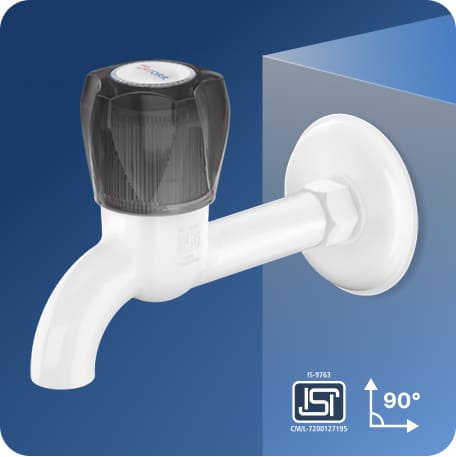 Bib Cock Long Body With Flange