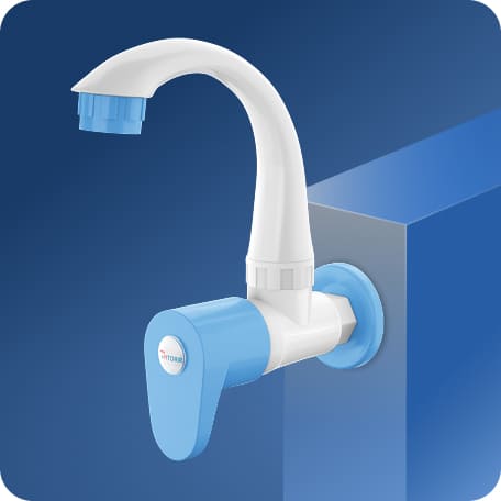 Sink Cock (Short Spout) With Flange