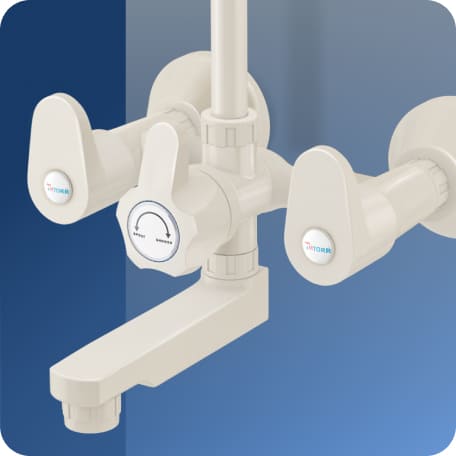 Wall Mixer with L-Bend