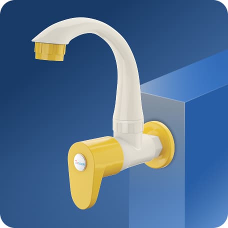 Sink Cock (Short Spout) With Flange