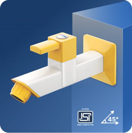 Bib Cock Long Body With Flange