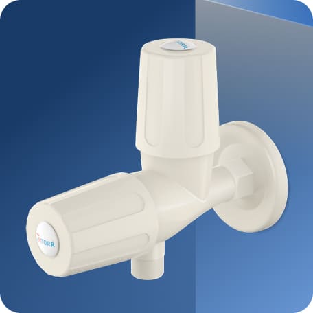 Two Way Angle Cock With Flange